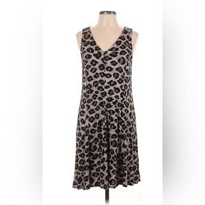 NEW Premise Summer Dress Leopard Print Size L $78 Retail